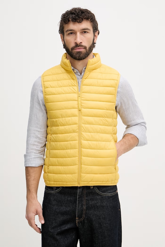 United Colors of Benetton prsluk za muškarce zlatna 2TWDUJ00P