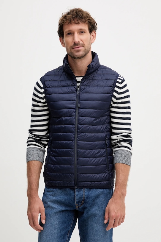 United Colors of Benetton vestă bleumarin 2TWDUJ00P