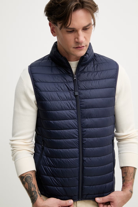 United Colors of Benetton bezrękawnik męski granatowy 2TWDUJ00P