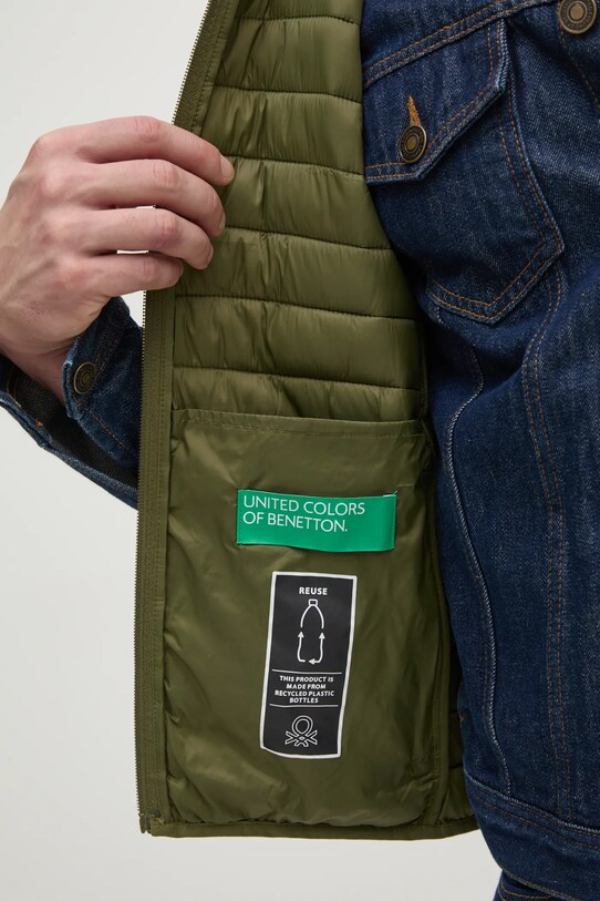 Безрукавка United Colors of Benetton 2TWDUJ00P зелёный