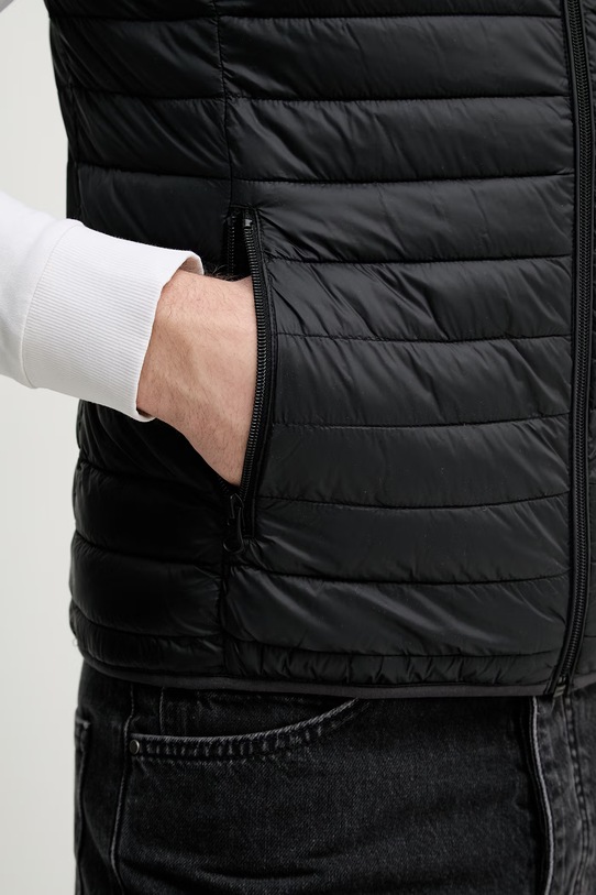 United Colors of Benetton bezrękawnik męski 2TWDUJ00P czarny