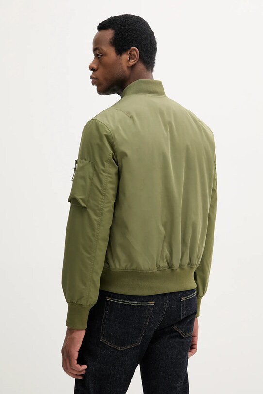 Îmbrăcăminte United Colors of Benetton geacă bomber 2ZPSUN06G verde