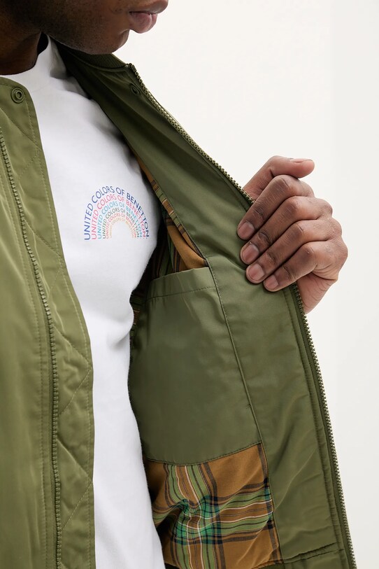 United Colors of Benetton geacă bomber 2ZPSUN06G
