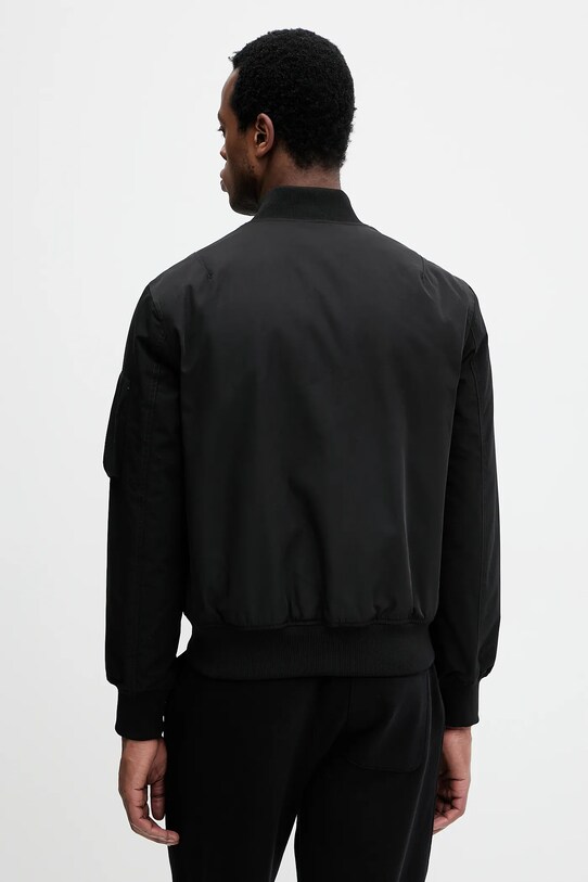 Îmbrăcăminte United Colors of Benetton geacă bomber 2ZPSUN06G negru