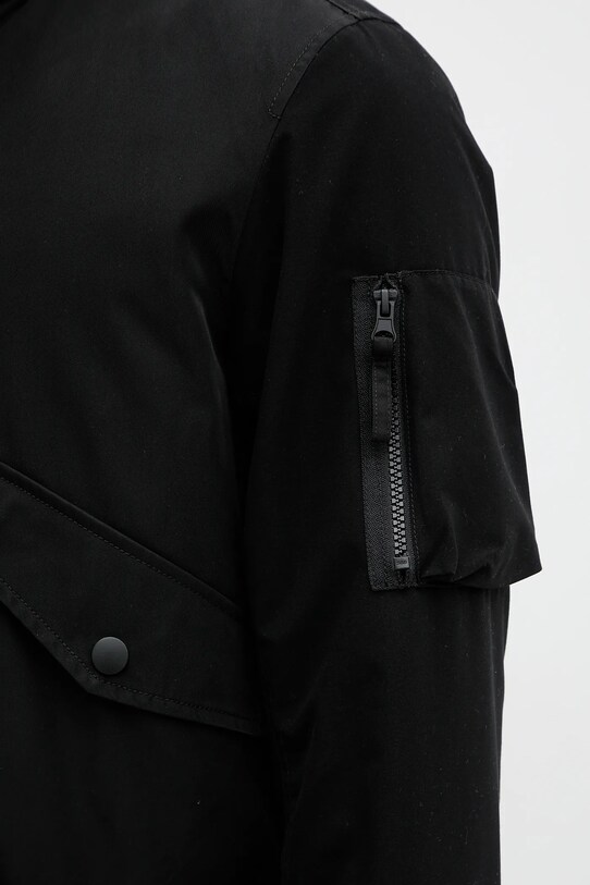 United Colors of Benetton geacă bomber 2ZPSUN06G negru