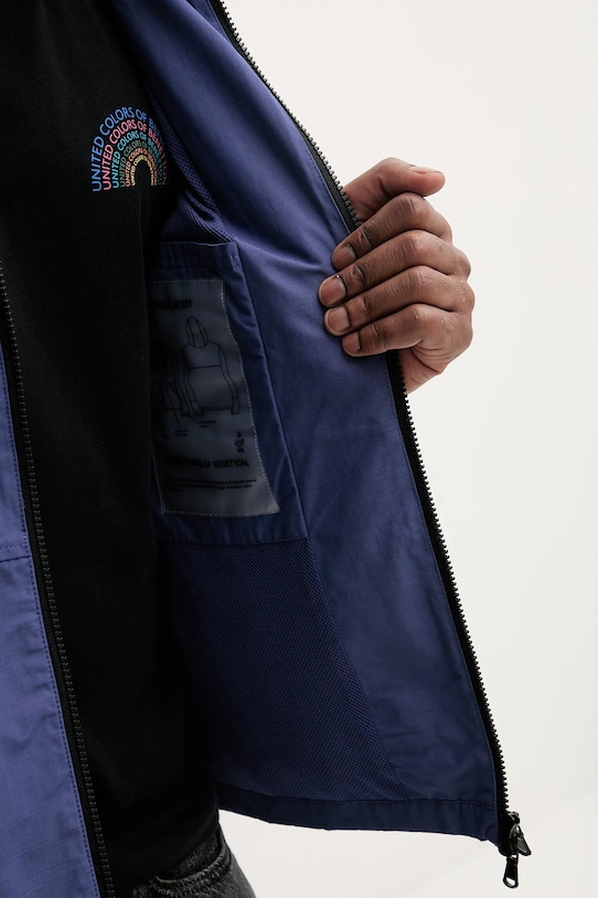 United Colors of Benetton giacca 25R1UN069 blu navy