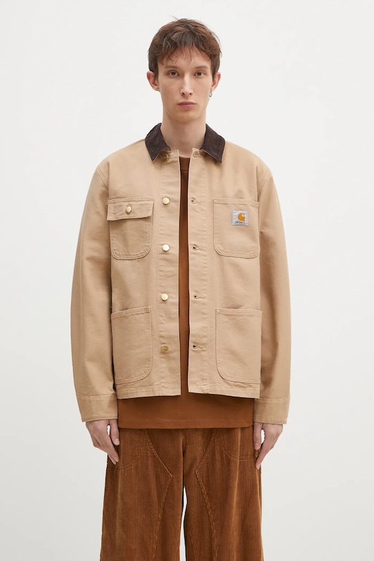 Carhartt WIP denim jacket Michigan Coat without brown I031519.2N202