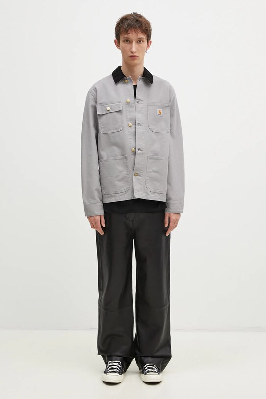 Carhartt WIP jachetă tip cămașă din bumbac Michigan Coat I031519.2NZ02