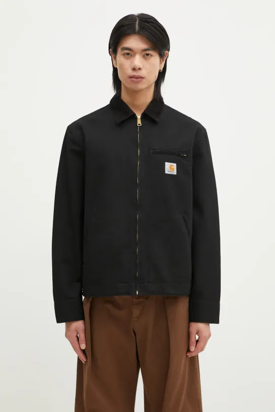 Памучно яке Carhartt WIP Detroit Jacket без изолация черен I033112.00E02