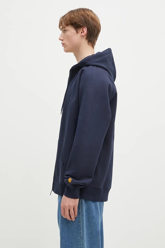 Carhartt WIP sweatshirt Hooded Chase Jacket I033664.2MZXX navy SS25