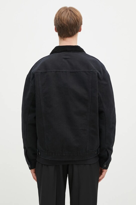 Odzież Carhartt WIP kurtka bawełniana Dayton Trucker Jacket I034315.00E4O czarny