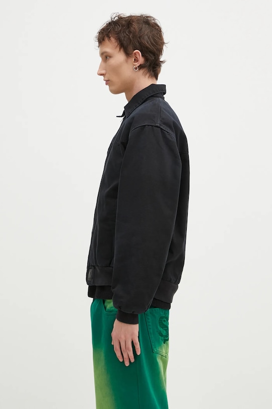 Carhartt WIP denim jacket OG Santa Fe Jacket I034317.00E4O black SS25