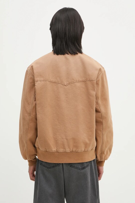 Odzież Carhartt WIP kurtka bawełniana OG Santa Fe Jacket I034317.00S4O brązowy