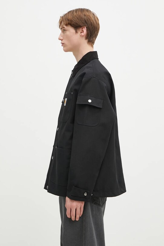 Jakna Carhartt WIP Clapton Jacket I034424.00EXX crna SS25