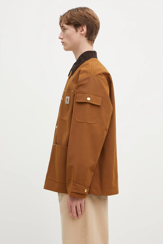 Carhartt WIP jacket Clapton Jacket I034424.00SXX brown SS25
