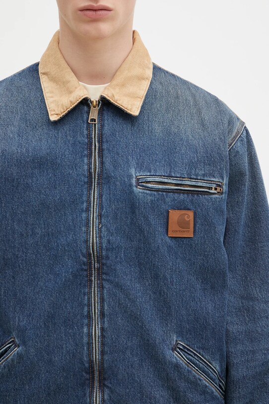 Carhartt WIP kurtka jeansowa OG Detroit Jacket niebieski I034734.2XN4Q