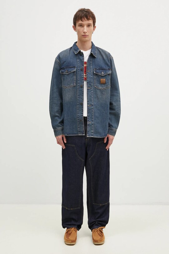 Carhartt WIP kurtka jeansowa Lincoln I034735.014Q