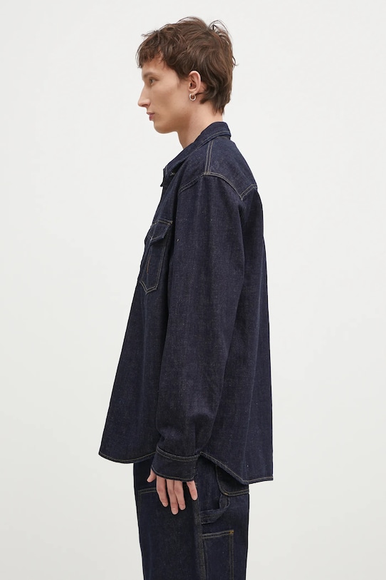 Джинсовая куртка Carhartt WIP Lincoln I034735.102 голубой SS25