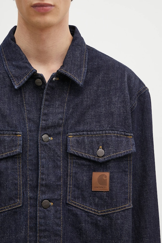 Джинсовая куртка Carhartt WIP Lincoln голубой I034735.102