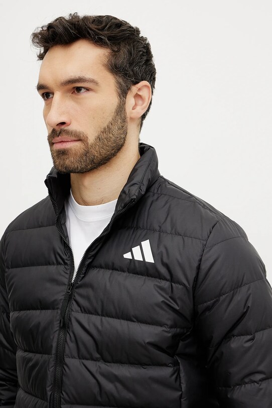 Péřová bunda adidas Essential černá JD1046