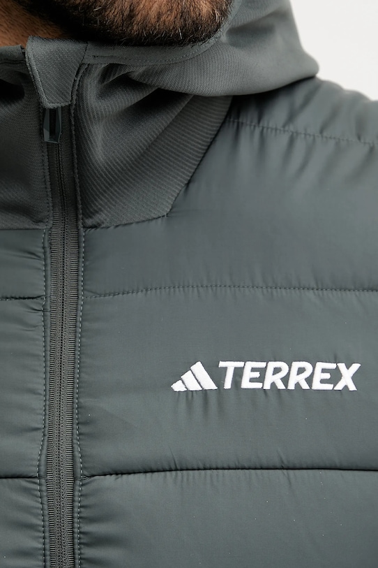 Sportovní bunda adidas TERREX Multi Hybrid JD8400 zelená