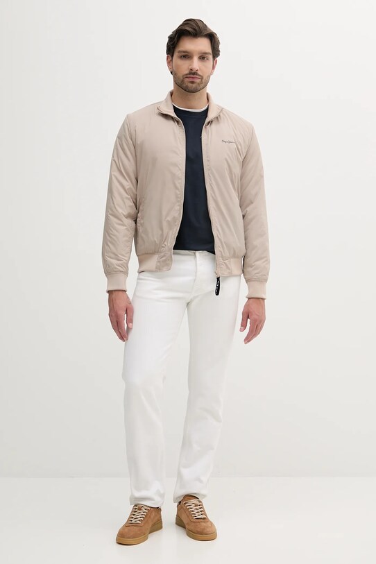 Pepe Jeans geacă MUSTREL PM403108 bej SS25