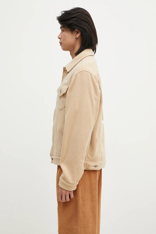 ICECREAM sweatshirt Fleece Trucker IC24406 beige SS25