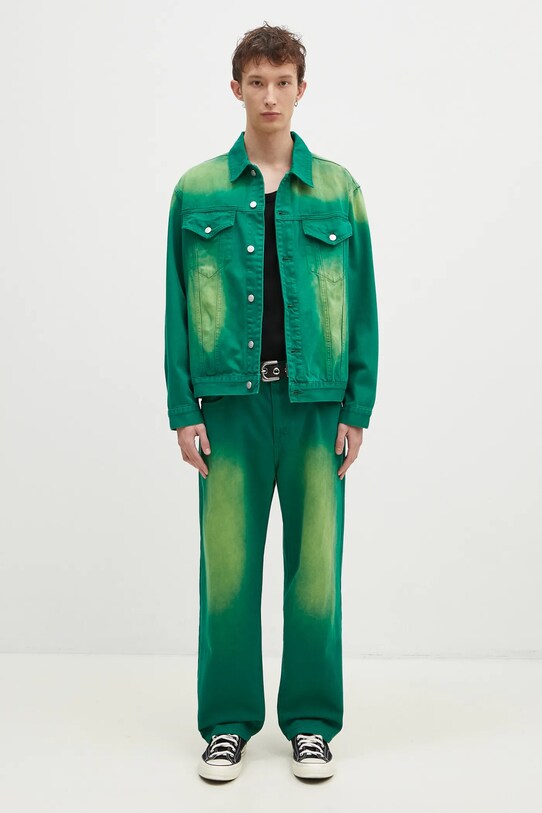 Džínová bunda Billionaire Boys Club Garment Dyed Denim Jacket B24411