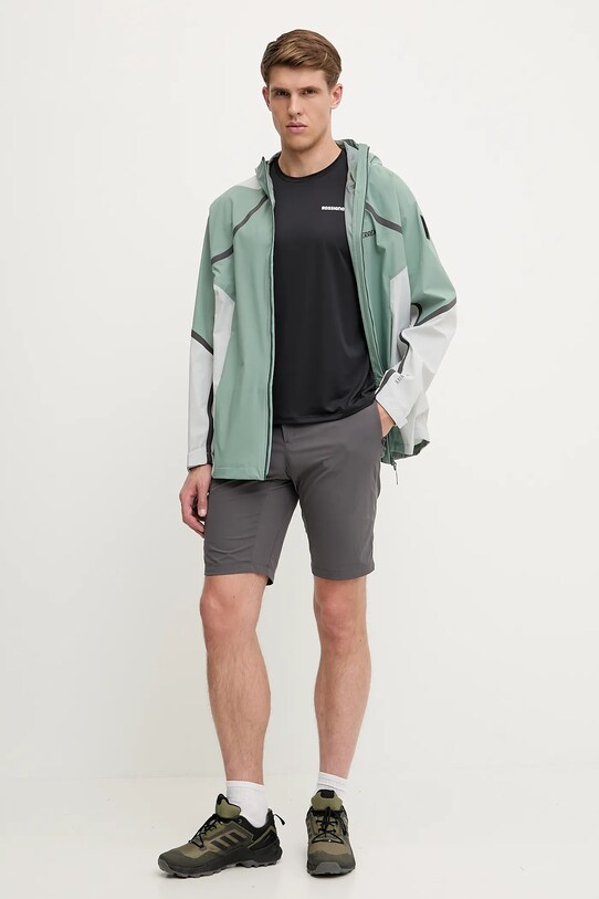 adidas TERREX kurtka przeciwdeszczowa x National Geographic JD5835 zielony SS25