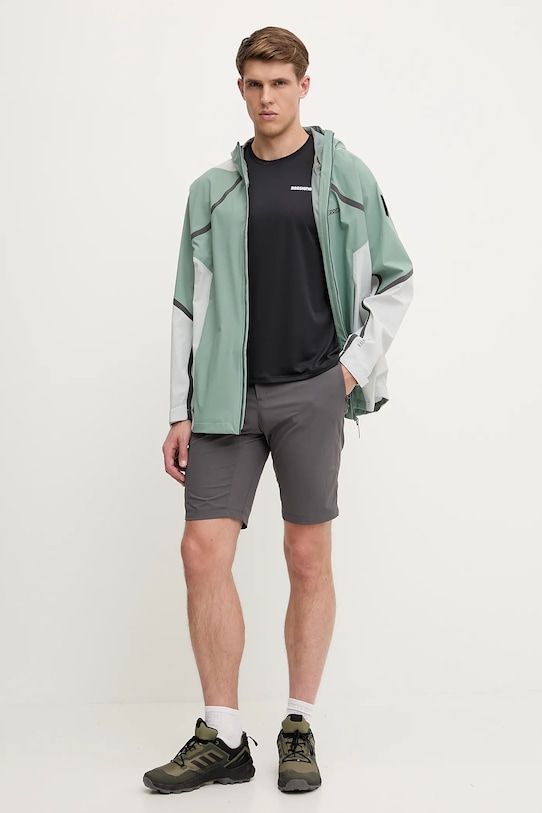 adidas TERREX geacă de ploaie x National Geographic JD5835 verde SS25