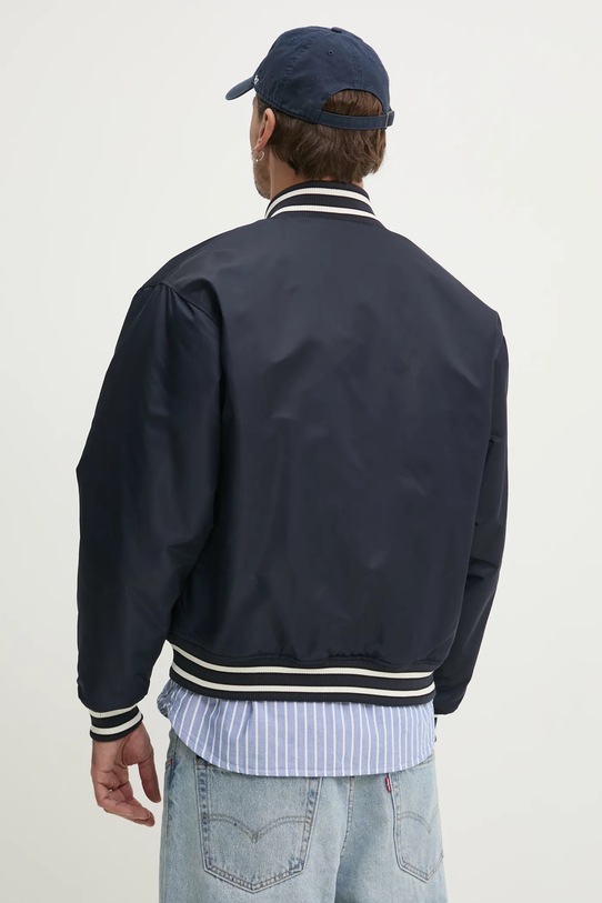 Одежда Куртка-бомбер Guess Jeans M5RL54.WHAA2 тёмно-синий