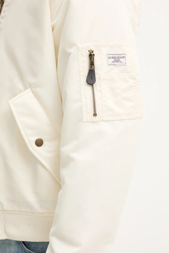 Куртка-бомбер Guess Jeans M5RL81.WHAA2 бежевий