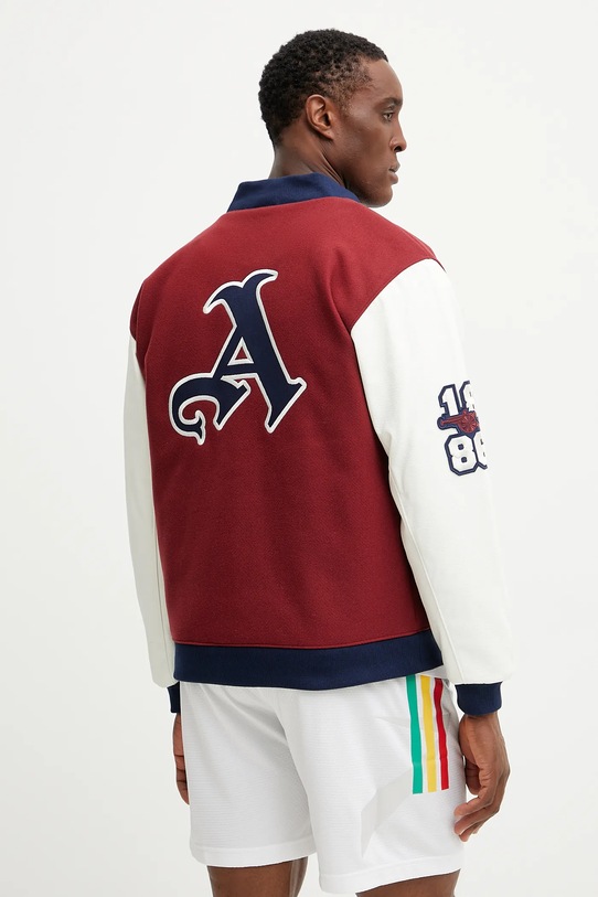 Ρούχα Μπουφάν adidas Originals AFC VRCT JKT JF0560 μπορντό
