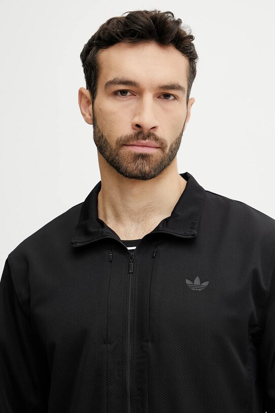 Яке adidas Originals Fashion Archive Cutout черен JD0049