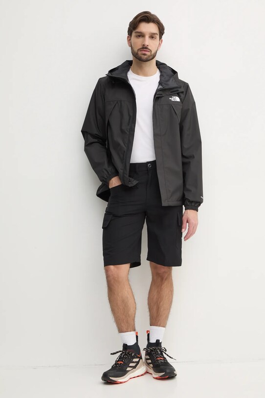 The North Face jacheta de exterior Antora NF0A7QEY4H01 negru SS25