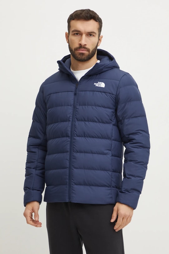 The North Face kurtka Aconcagua 3 pozostałe granatowy NF0A84I14GV1