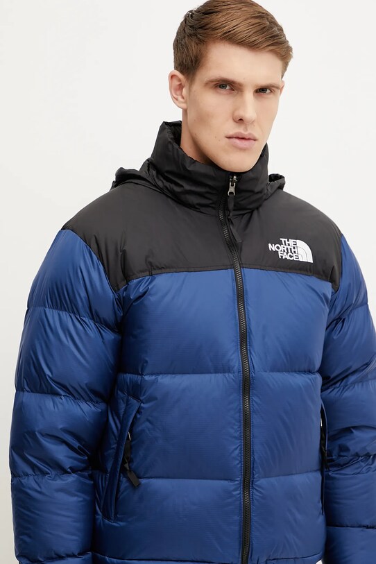 Péřová bunda The North Face 1996 Retro Nuptse námořnická modř NF0A3C8DF1T1