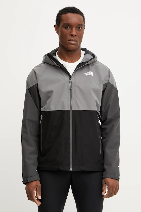 The North Face jacheta de exterior Lightning Zip-In cu captuseala gri NF0A87GNB0I1