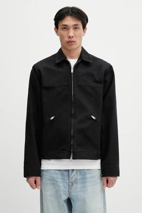The North Face cotton jacket Cedar Canvas Work other black NF0A8B72JK31