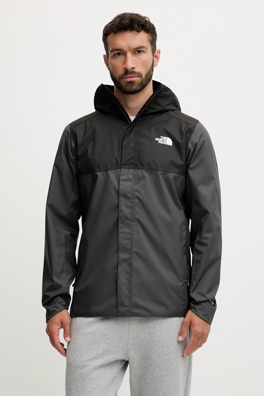 Bunda The North Face Quest Zip-In nezateplené šedá NF0A3YFM4JK1