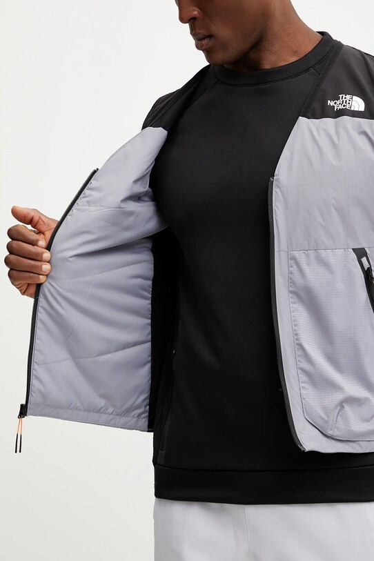 The North Face vestă sport Mountain Athletics gri NF0A8BGR81H1