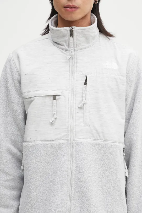 The North Face jacket Regrind Denali gray NF0A8B5ELE71