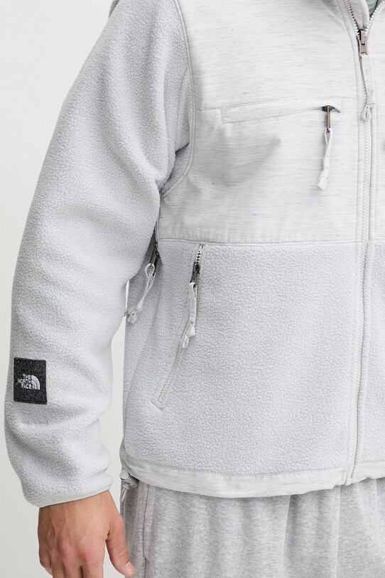 The North Face kurtka Regrind Denali NF0A8B5ELE71 szary