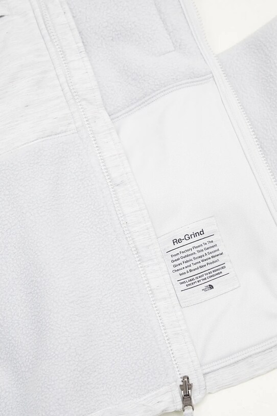 The North Face kurtka Regrind Denali NF0A8B5ELE71 szary