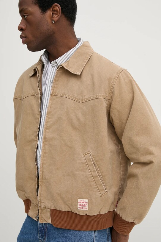 Μπουφάν Levi's EMBARCADERO AVIATOR JKT καφέ A8583
