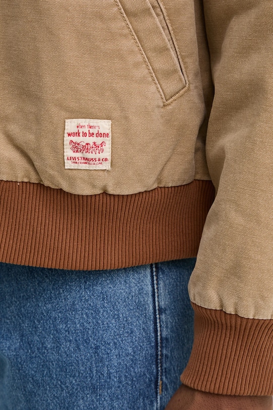Bunda Levi's EMBARCADERO AVIATOR JKT A8583 hnedá