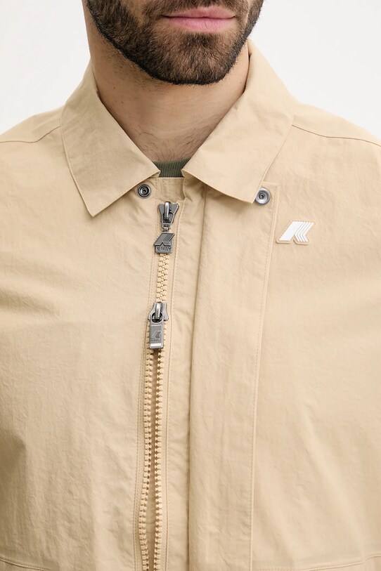 Bunda K-Way K61382W béžová