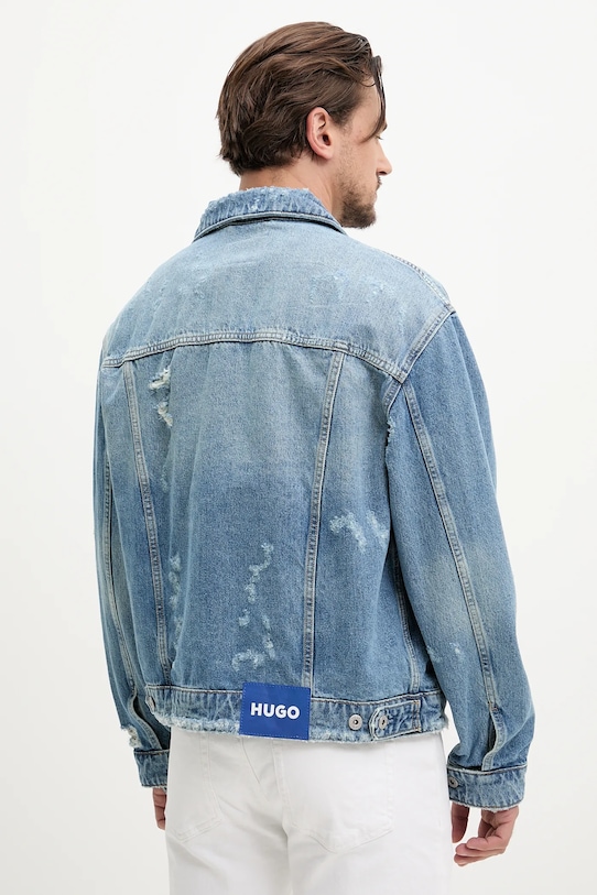 Oblečení Džínová bunda Hugo Blue 50534526 modrá