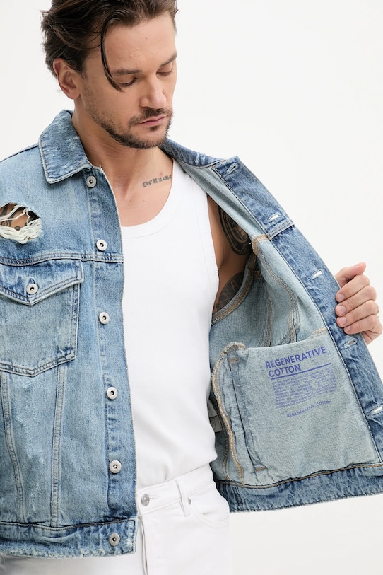 Džínová bunda Hugo Blue 50534526