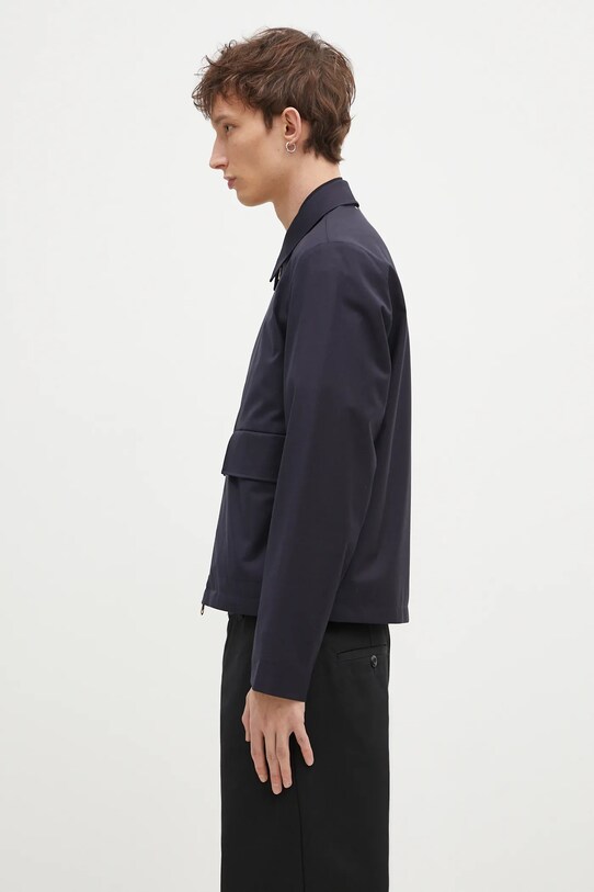 Вовняна куртка Paul Smith M1R.031Z.N00041 темно-синій SS25